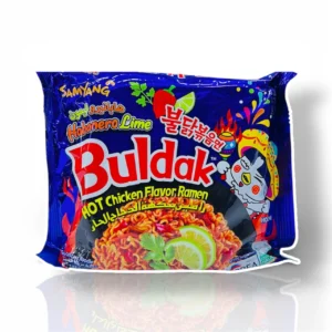 Buldak Hot Habonero lime 140gm