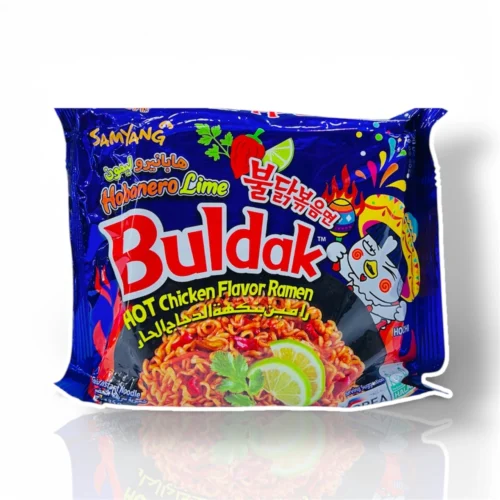 Buldak Hot Habonero lime 140gm