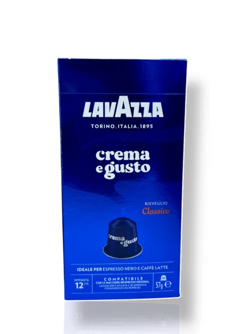 Lavazza Crema e Gusto Classico Coffee Capsules - 10 Capsules
