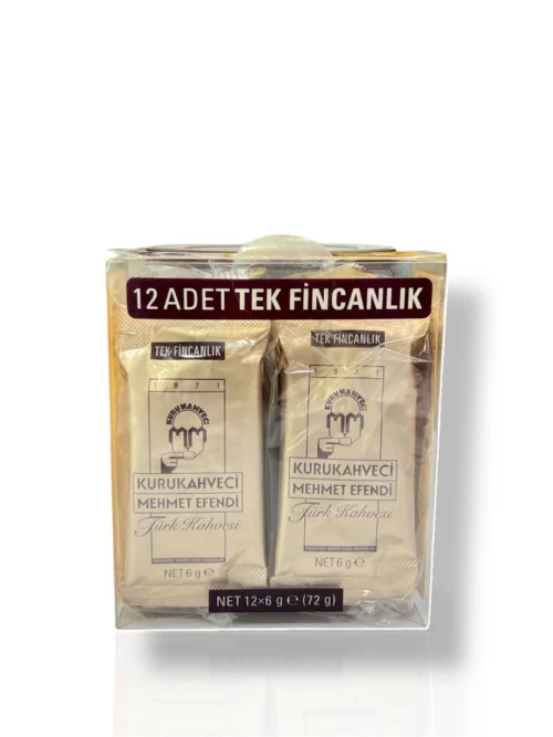 Mehmet Efendi Turkish Ground Coffee 12 Sachet Mehmet Efendi Turkish Ground Coffee 12 Sachet