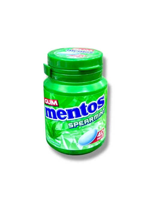 Mentos Sugar Free Spearmint Gum - 40 Pieces - 56g