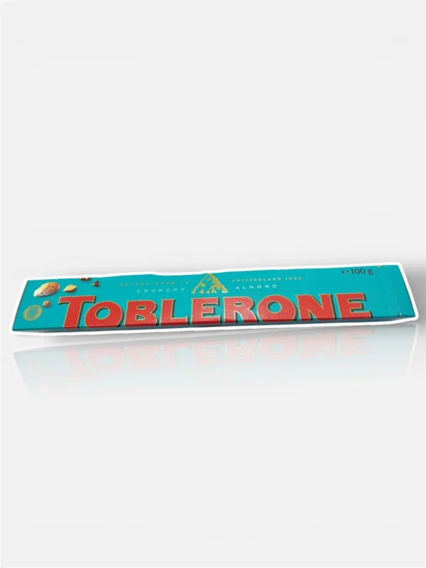 Toblerone Milk Chocolate with Honey & Almond Nougat & Salted Caramel Almond 100g