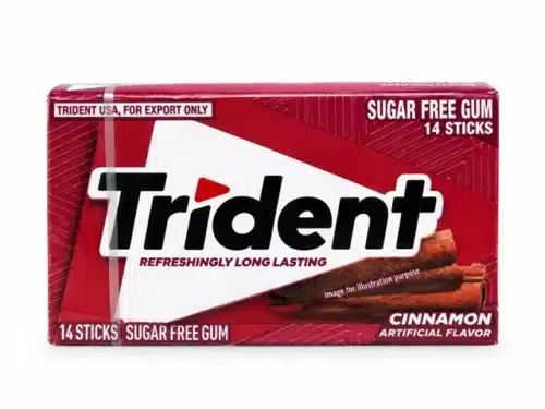 Trident Cinnamon Trident Sugar Free cinnamon Twist 14 Sticks (Imported)