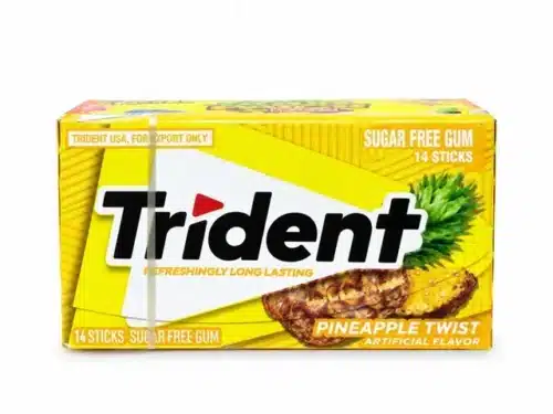 Trident Sugar Free Pineapple Twist 14 Sticks (Imported)
