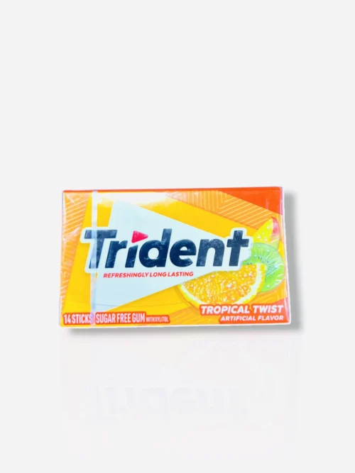 Trident Sugar Free Tropical Twist 14 Sticks (Imported)