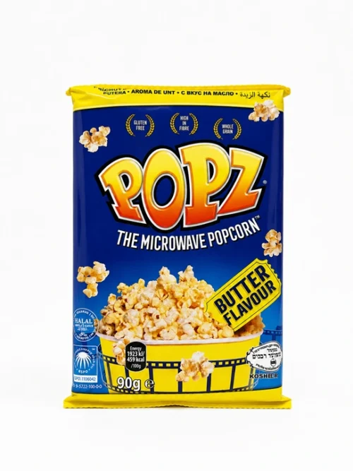 Popz Microwave Popcorn Butter
