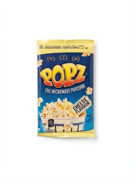 Popz Microwave Popcorn Cheese