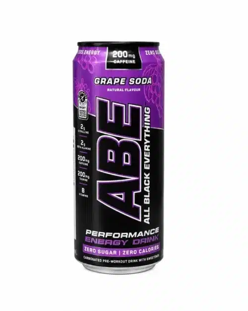 ABE Pre Workout Can - Grape Soda - 350ml