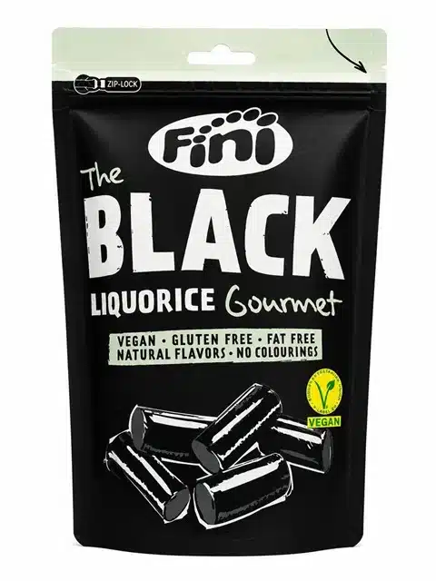 Fini Black Liquorice Gourmet - 180g Fini Black Liquorice Gourmet - 180g