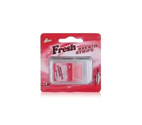 Fuwei Fresh Breath Strips Strawberry Peppermint - 24 Strips Fuwei Fresh Breath Strips Strawberry Peppermint - 24 Strips