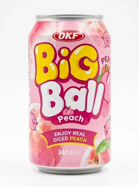 OKF Big Ball Peach 340ml