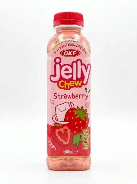 OKF Jelly Chew Strawberry 500ml OKF Jelly Chew Strawberry 500ml