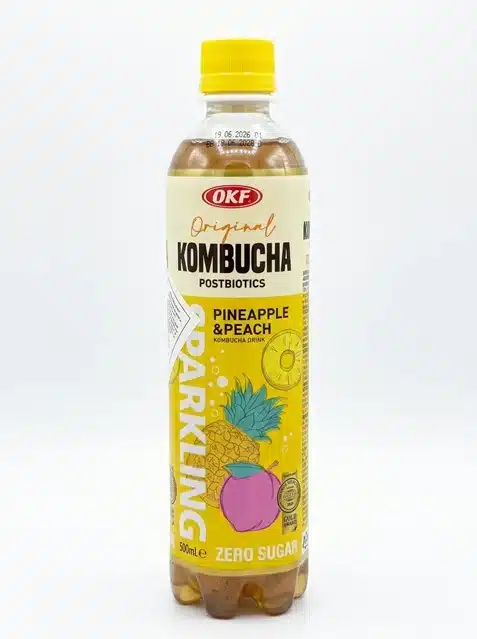 OKF Kombucha Pineapple & Peach 500ml OKF Kombucha Pineapple & Peach 500ml