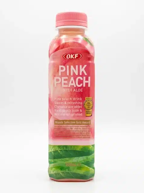 OKF Pink Peach with Aloe 500ml OKF Pink Peach with Aloe 500ml