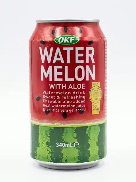 OKF Water Melonwith Aloe Can 340ml OKF Water Melonwith Aloe Can 340ml